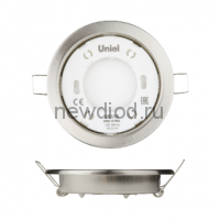Светильник ультратонкий встраиваемый GX53/H2 NICKEL 10 PROM набор из 10шт никель TM Uniel