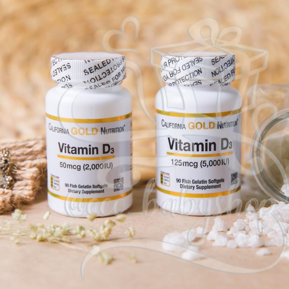 Витамин Д3 California Gold Nutrition