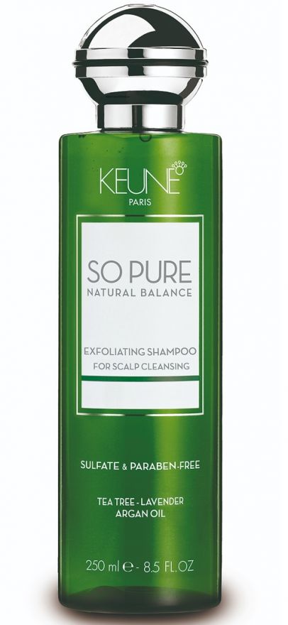 Keune So Pure Шампунь Обновляющий/ Exfoliating Shampoo 250 мл.