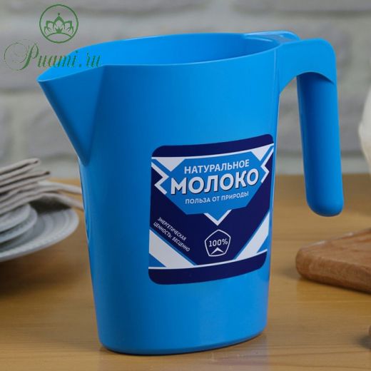 Кувшин-подставка для молочного пакета "Сгущенка", 1 литр