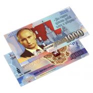1000 рублей Путин В.В. (с водяными знаками) Oz