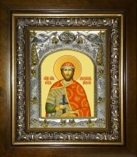 Икона Александр Невский, благоверный князь (14х18)