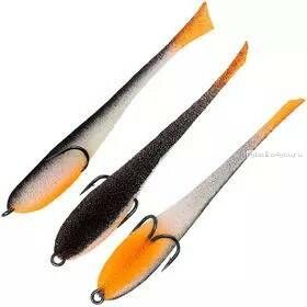 Рыбка поролоновая Grifon Сlassic с поджатым двойником 8 см / 3 шт / цвет: 01