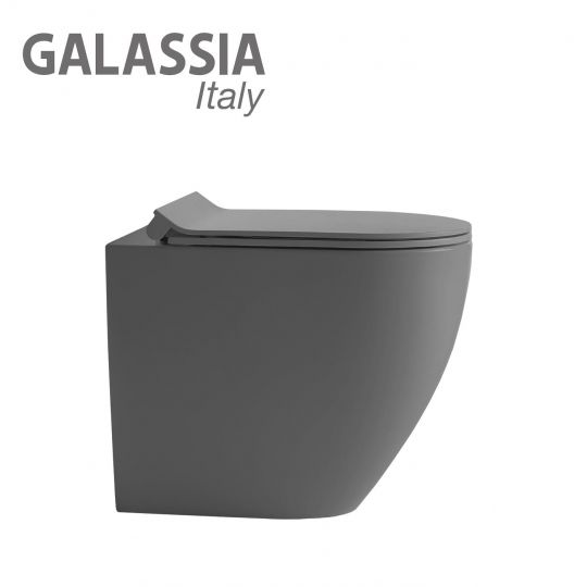 Супертонкое сиденье Galassia Dream с микролифтом из термодюропласта 73 ФОТО
