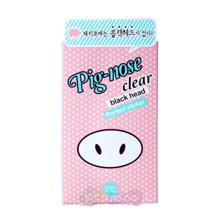 Holika Holika Очищающий стикер для носа Pig-Nose Clear Black Head Perfect Sticker