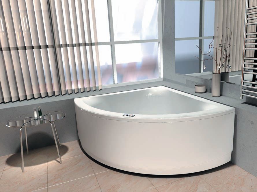 Акватек полимерная ванна Юпитер 150х150 схема 1