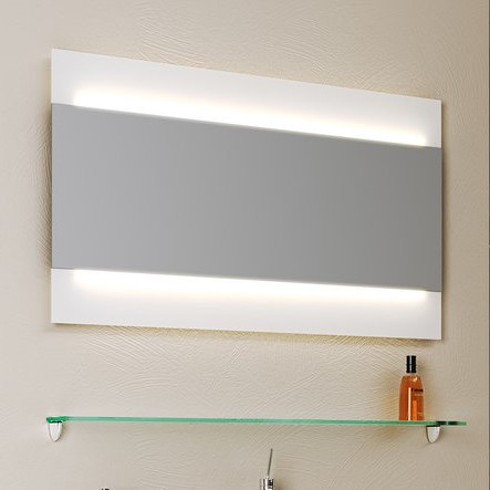 Зеркало с подсветкой Aqwella Бергамо 100х60 ФОТО