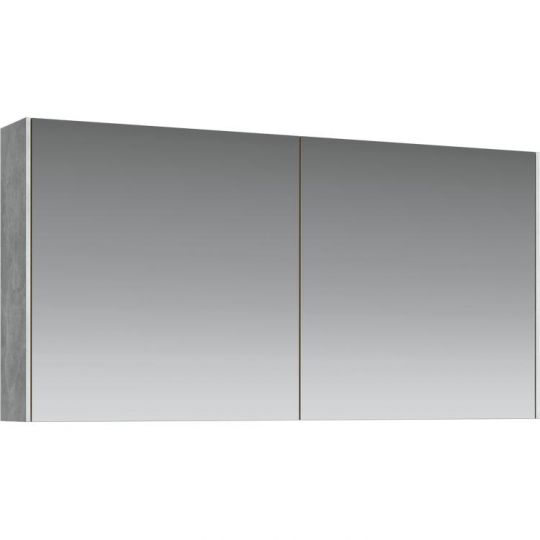 Зеркальный шкаф Aqwella Mobi двухдверный 120х60 ФОТО