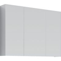 Зеркальный шкаф с тремя дверьми Aqwella MC 100х70 схема 1