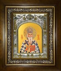 Икона Николай Сербский святитель (14х18)