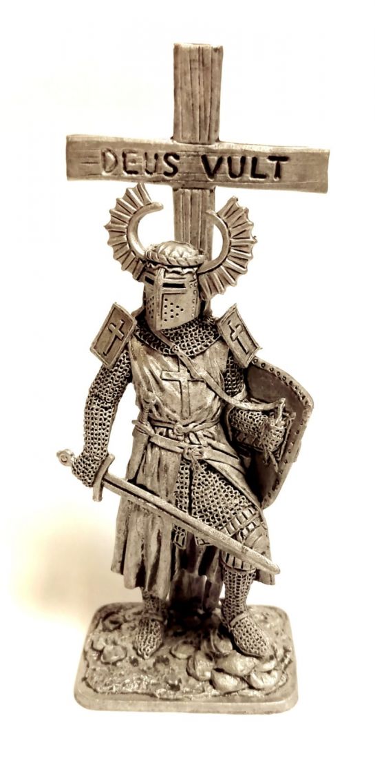 Фигурка Тевтонский рыцарь, крестоносец.  13 век