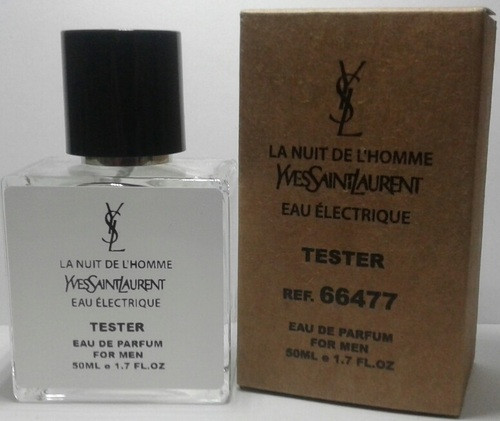 Мини-Тестер Yves Saint Laurent La Nuit de L'Homme eau Electrique 50 мл (ОАЭ)