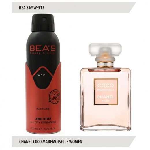 Дезодорант BEA'S W 515 - Chanel Coco Mademoisele For Women 200мл