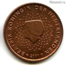 Нидерланды 5 евроцентов 2001