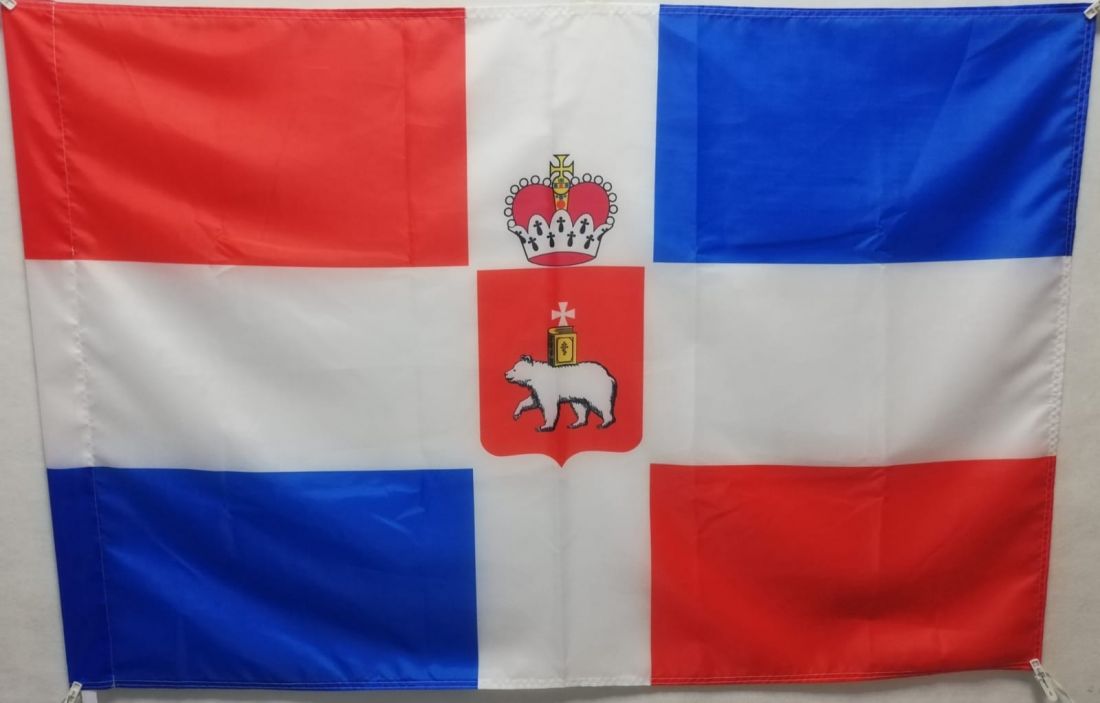 Флаг Пермского края 135х90см