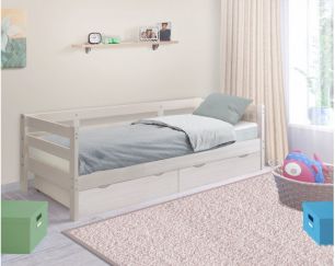 Кровать детская "Норка" 0,9*1,9 м с ящиками SL