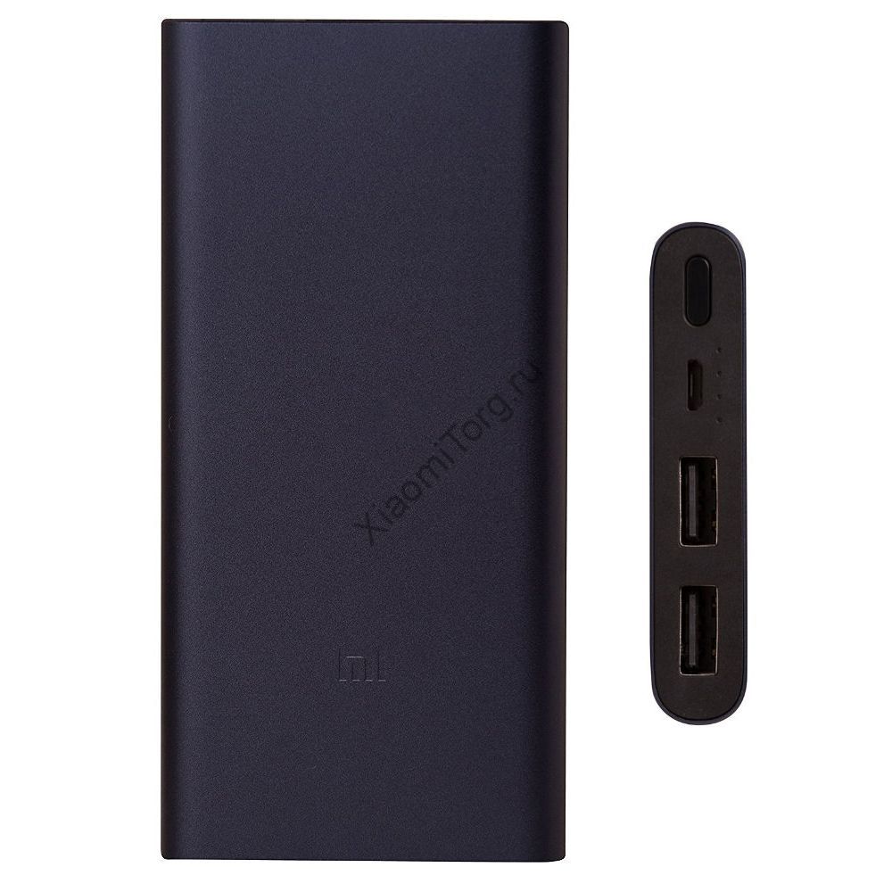 Внешний аккумулятор Power Bank Xiaomi Mi Power 2i 2 USB 10000mAh (Black)