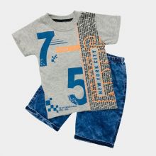 Костюм для мальчика футболка и шорты Akira New York | 02465-3