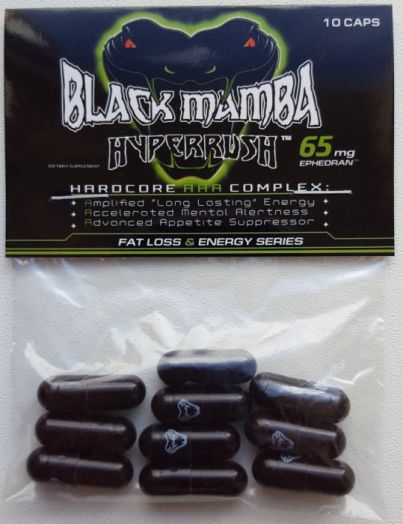 Жиросжигатель Black Mamba Hyperrush 10 кап (Innovative Labs)