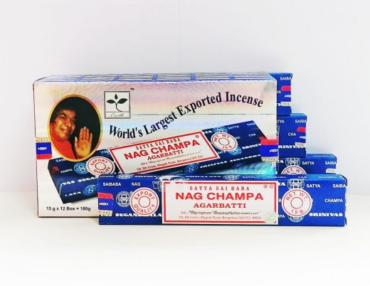 Благовония Nag Champa | Наг Чампа (Змеиный цветок) | 15 г | Satya