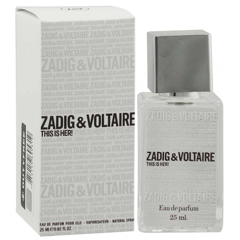 Суперстойкие 25 мл -"Zadig & Voltaire This Is Her"