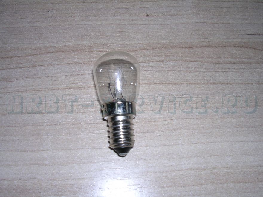 Лампочка для холодильника E14 15W, без упаковки, шт