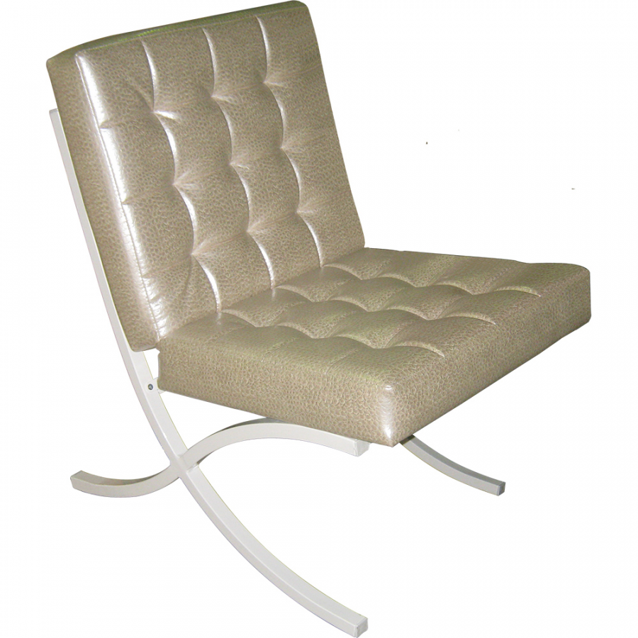 Кресло для посетителей М117-031 без пуговиц на спинке и сиденье (Заказ от 20 шт)
