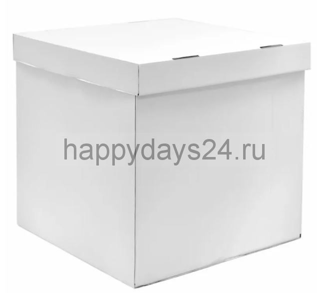 Коробка сюрприз белая 60х60х60