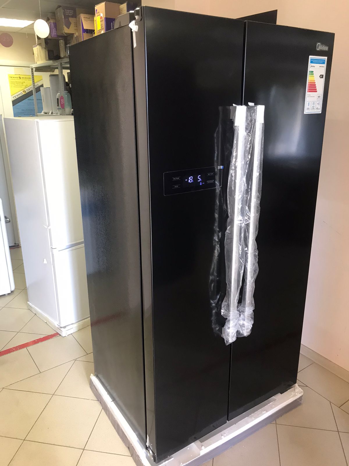 Холодильник side-by-side Midea MRS518SNBL1 - Холодильники - КРУПНАЯ ТЕХНИКА