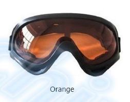Маска горнолыжная, для сноуборда X400 Оранжевое стекло