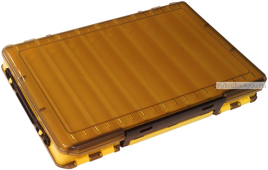 Коробка для воблеров Kosadaka TB-S31A двухсторонняя цвет: желтый