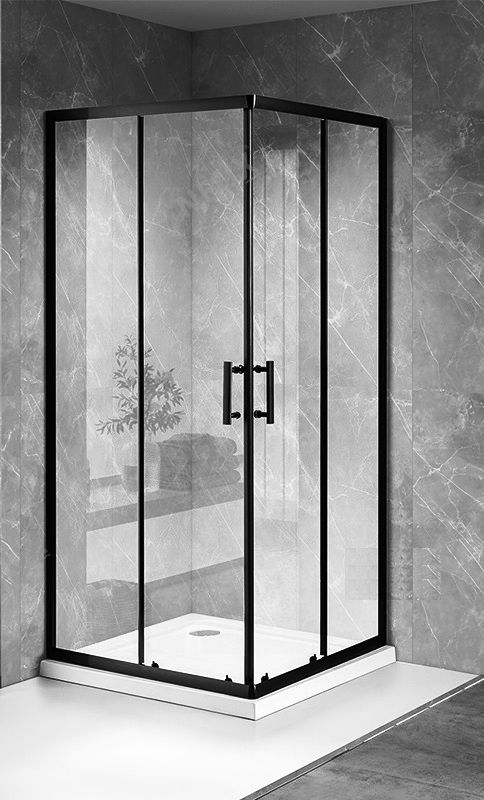 Душевой уголок Oporto Shower 8013B 80x80x190 см, прозрачное стекло 6 мм