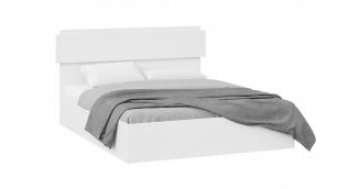 Кровать с ПМ «Нео» Тип 1 (с подъемным механизмом) (Белый/Белый)
