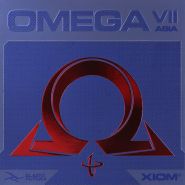 Накладка Xiom Omega VII Asia; 2,0 красная