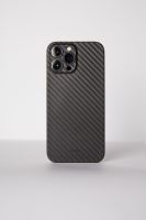 Ультратонкий чехол K-DOO Air Carbon для iPhone 13 Pro Max (Айфон 13 Про Макс) чёрный