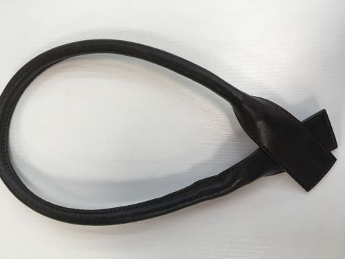 Ручка кожаная для сумок. Цвет: темно-коричневый , 68 см