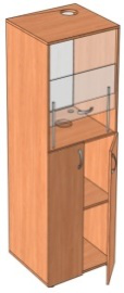 Шкаф вытяжной с вытяжным вентилятором (пластик)