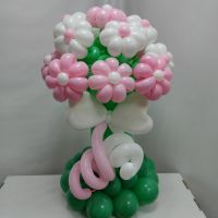 Букет из воздушных шаров,  17 цветов