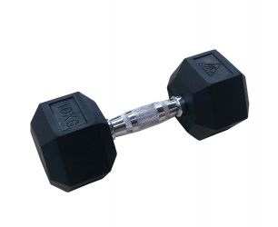 Гантели гексагональные DFC DB001-10 (2x10 кг) 