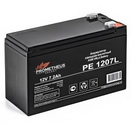 Аккумулятор Prometheus PE 1207L ( 12V / 7,2Ah )