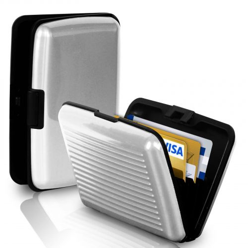 Кейс для кредитных карт Security Credit Card Wallet (цвет серебристый)