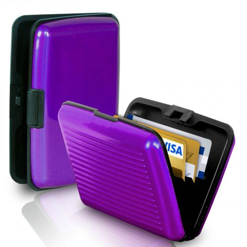 Кейс для кредитных карт Security Credit Card Wallet (цвет фиолетовый)