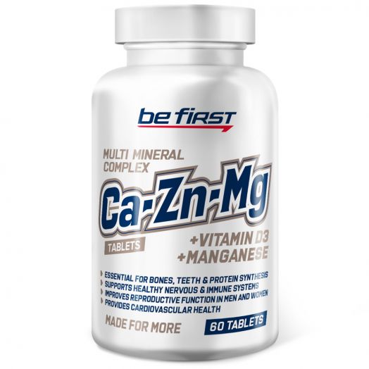Be First - Ca+Mg+Zn+Mn+D3