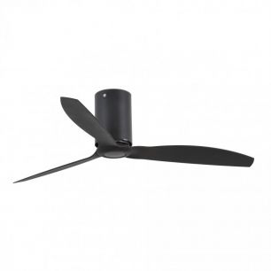 Tube Fan Mini Потолочный вентилятор, черный/матово-черный _1280мм 3 лопасти