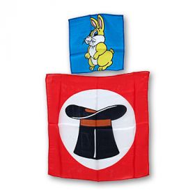 Шёлковый набор "Кролик из шляпы" Silk 9 inch Rabbit from 18 inch Hat Silk