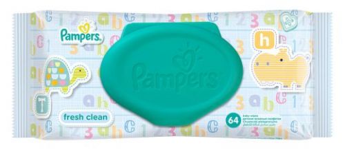 Uşaq Nəm Salfet Pampers Single New Baby Sensitive 64 ədəd