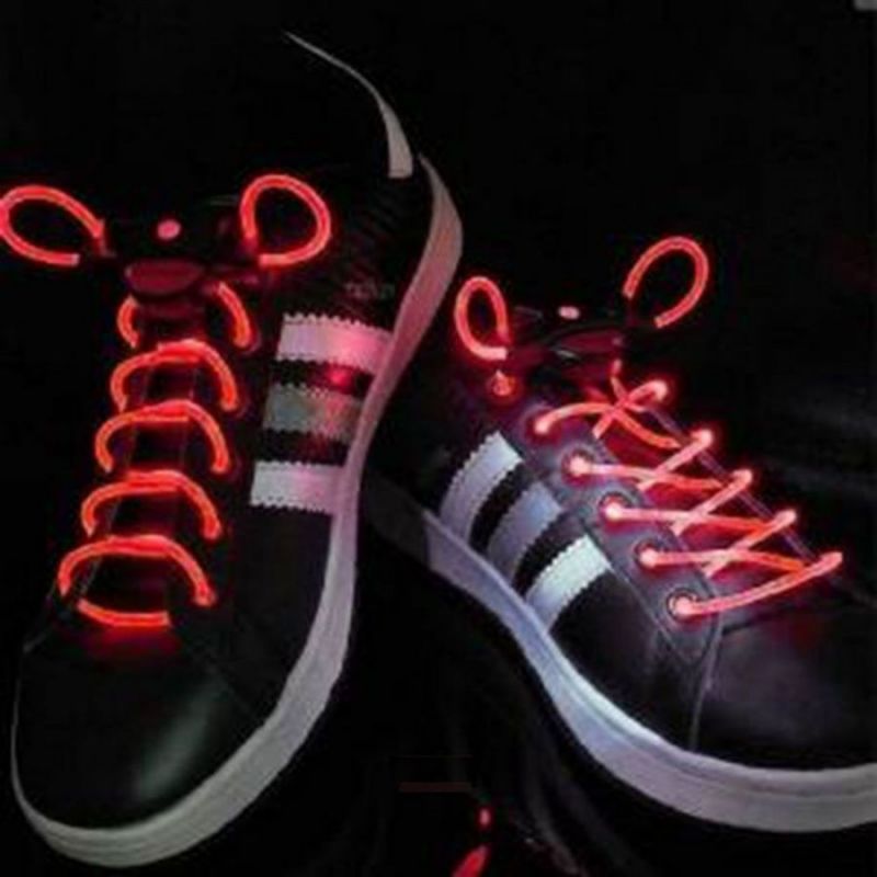 Светящиеся шнурки (цвет красный)