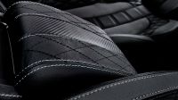 Обшивка центрального подлокотника, карбон (Range Rover Evoque)