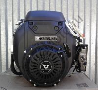 Zongshen ZS GB750E (750 куб. см) бензиновый двигатель с двумя цилиндрами мощностью 30 л. с., электростартером и воздушным охлаждением, диаметр вала 24,5 мм. Мощный и надежный агрегат для установки на самоходную и силовую технику: для снегохода Буран, Рысь