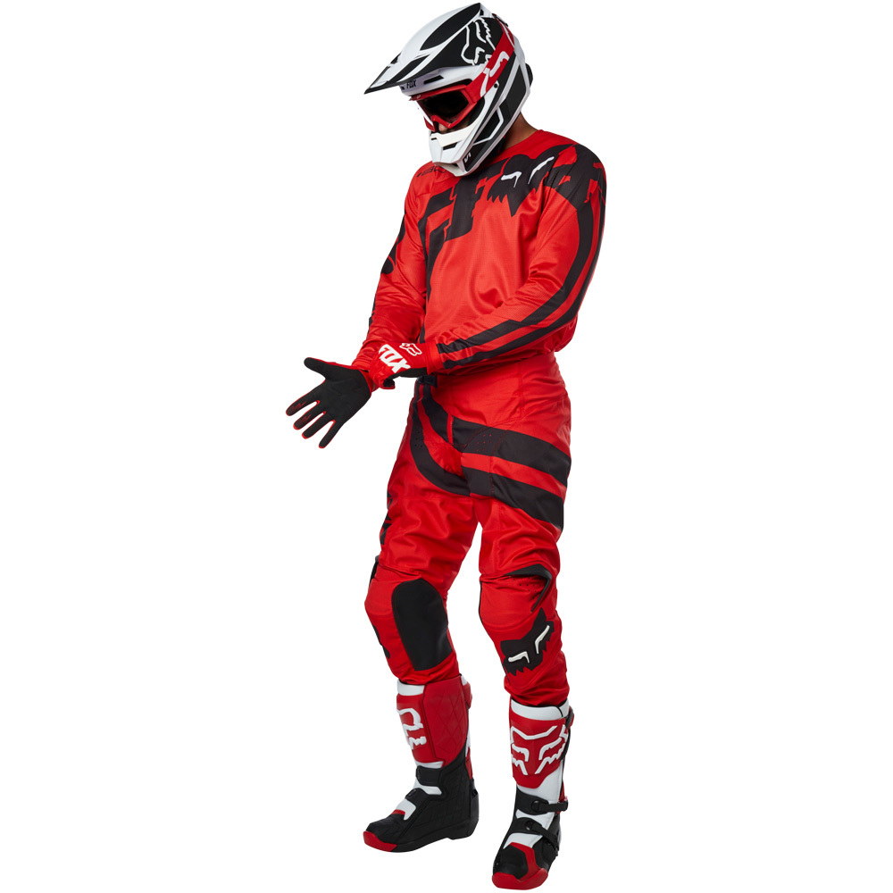 Fox - 2019 180 Cota Red комплект джерси и штаны, красные